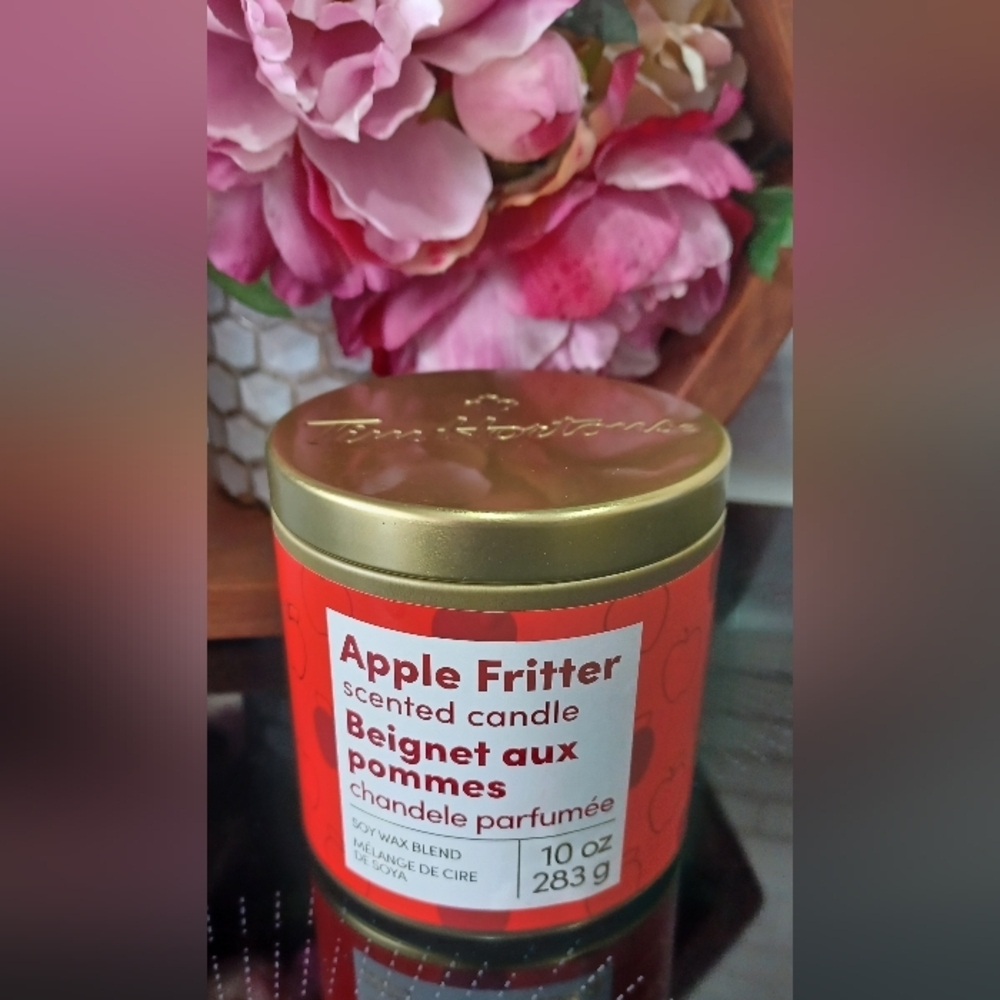 2024 Tim Horton’s Apple Fritter Soy Wax Blend Scented Candle 10oz